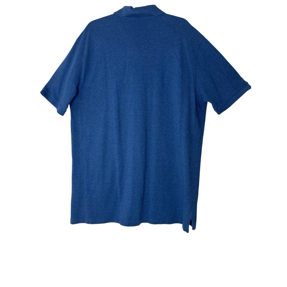 Polo Ralph Lauren Polo Shirt Short‎ Sleeve Blue Mens XLT Golf Preppy